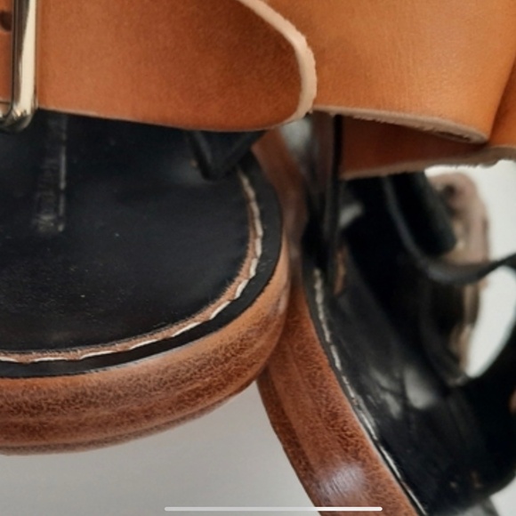 reg. $600+ Size 6 Isabel Marant Flat Leather Pompom Fringes Tassel Sandals - Picture 4 of 9